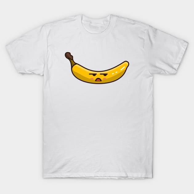 banana bad mood T-Shirt by Rizkydwi